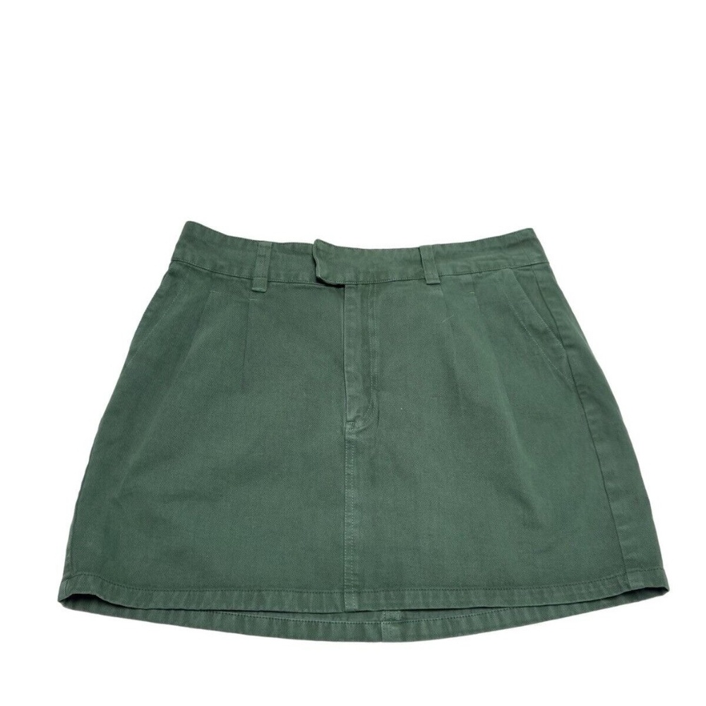Free People Mini Skirt Green Women’s Size 8